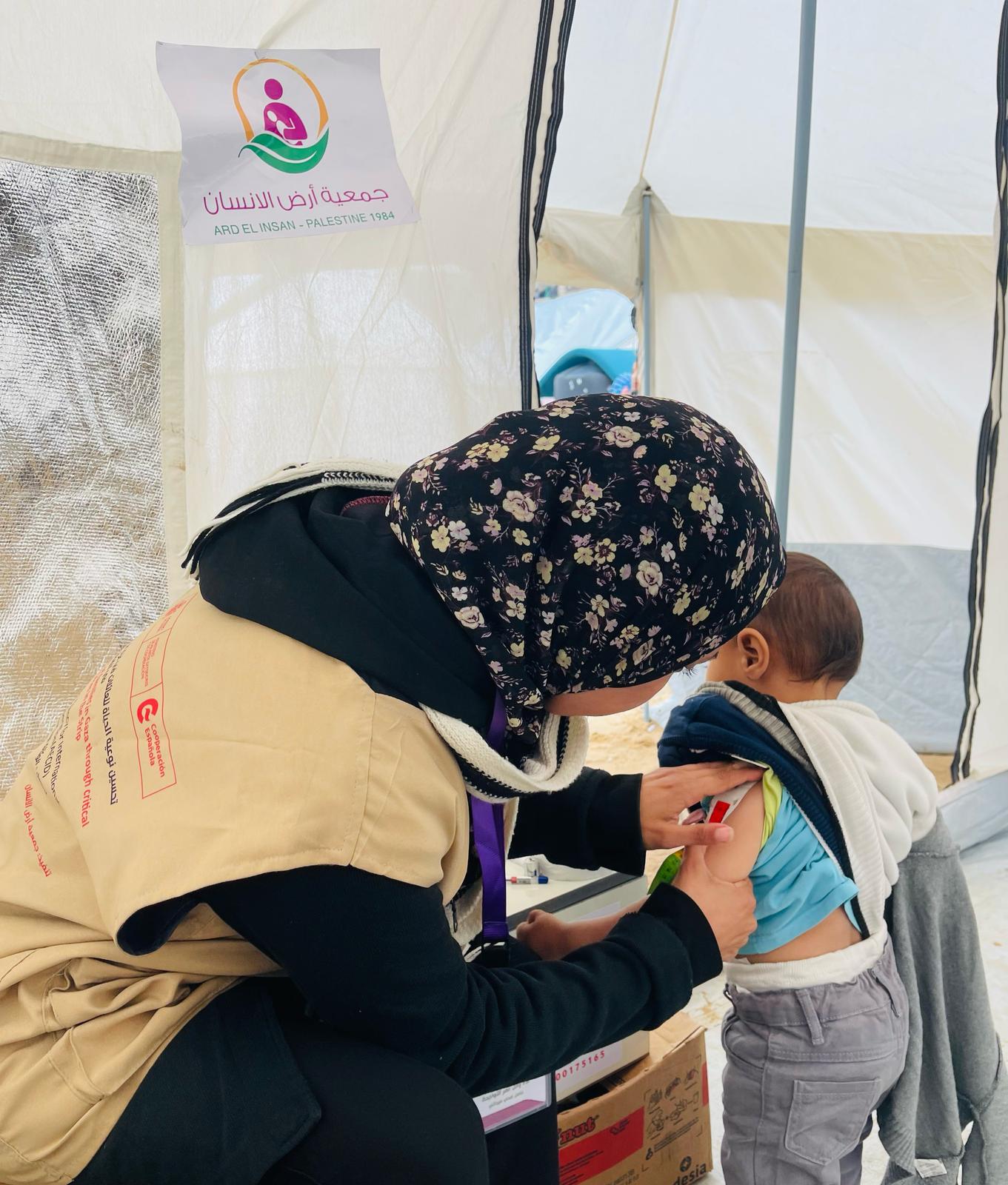 La AECID refuerza la salud materno-infantil en Gaza con un proyecto de nutrición crítica