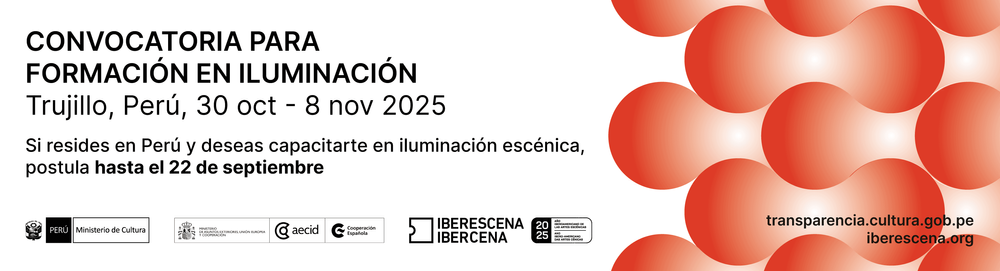AECID e IBERESCENA lanzan en Perú una nueva edición de “Tecnologías de la Escena”, centrada en iluminación escénica