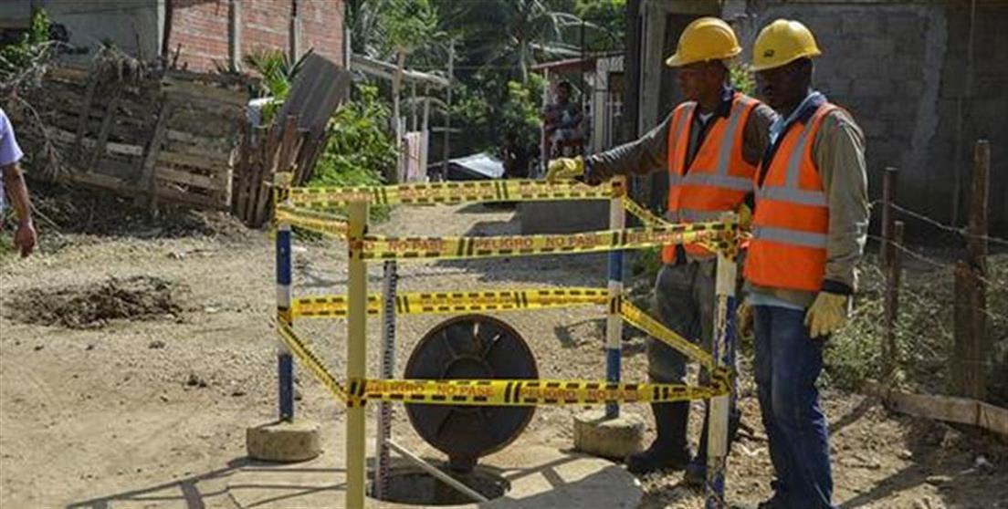 Alcantarillado que beneficiará a 39.000 personas en situación de vulnerabilidad.