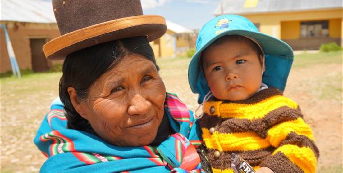 Los niños, principales beneficiados de la nueva red de agua potable y saneamiento en la localidad de Corpa