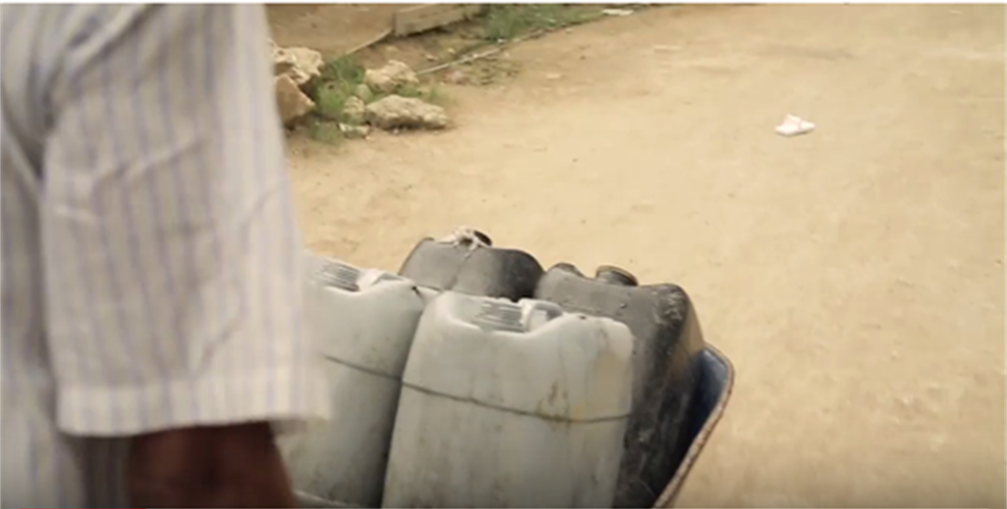 Carga de agua en Cartagena